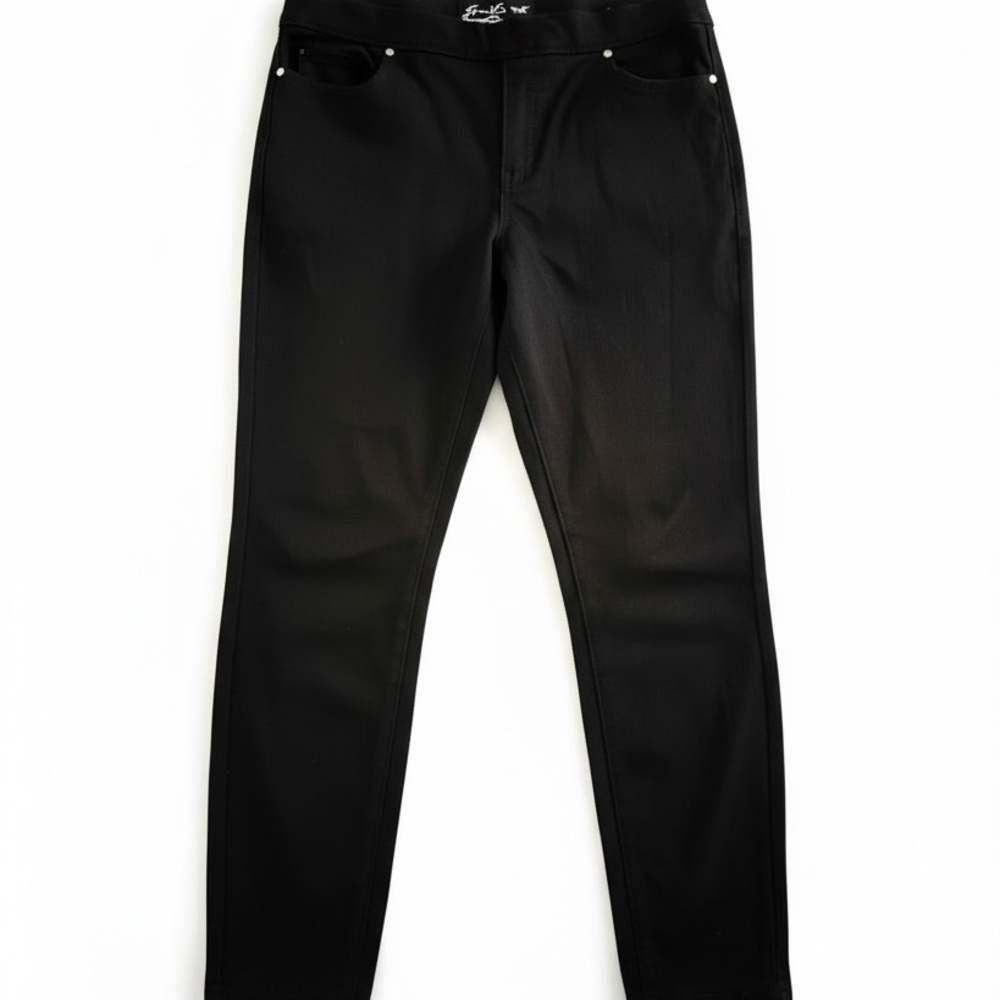 Gloria Vanderbilt Black Slim Women's Trousers